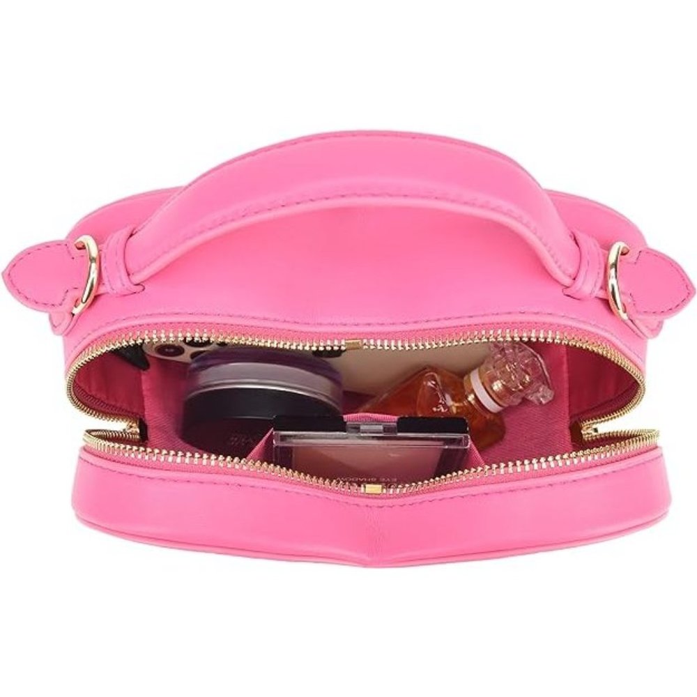 NWT Hot Pink Heart Purse Faux Leather Halloween Costume: Barbie Bag - Picture 5 of 9